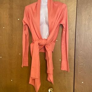 Versatile silk/wool shrug